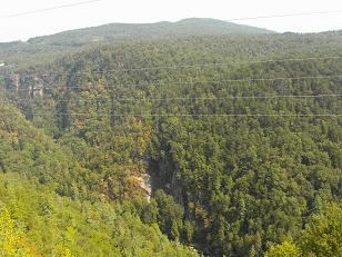 Tallulah Falls From Overlook Point