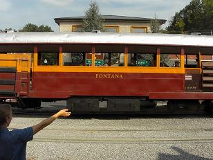Excursion Train Fontana Open Coach