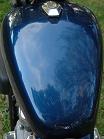 Super Magna 700 Remaining Dent In Fuel Tank After