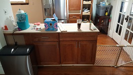 Kitchen Flooring New Bar In Dining Room