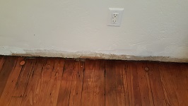 Kitchen Flooring Stained And Finished