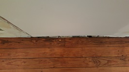 Kitchen Flooring Stained And Finished
