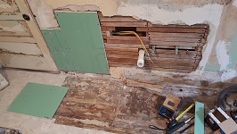 Kitchen Plumbing New Rough In
