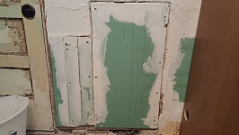Kitchen Plumbing New Rough In Drywall Back On