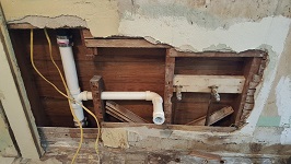 Kitchen Plumbing New Rough In
